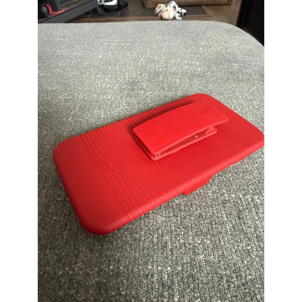 Red Ascend Series Protection Case‎ for Samsung Galaxy S5 with Screen Protector